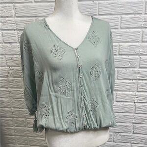 Mint Green Women's Top